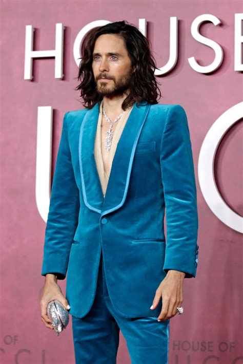 jared leto gucci red carpet|jared leto paolo gucci.